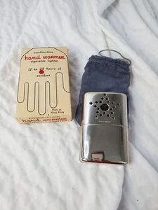 VINTAGE A.F.I. COMBINATION HAND WARMER CIGARETTE LIGHTER Lot 2 - Picture 1 of 3