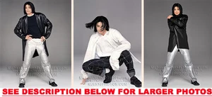 MICHAEL JACKSON MJ HOMBRE MODELO DE MODA 3xRARO 8x10 FOTOS - Imagen 1 de 1