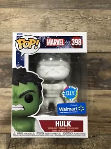 Funko POP! Marvel Hulk #398 Holiday D.I.Y. Walmart Exclusive - Foto 1 di 2