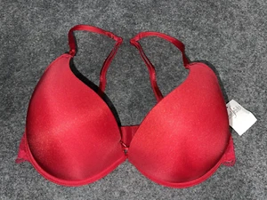 Fredericks Of Hollywood Push-UP Bra Knockout Red 38D Sexy - Picture 1 of 3