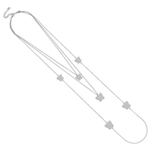 COLLANA BOCCADAMO MYA Favola da Donna bronzo rodiato, tre fili degradanti FLGR11 - Foto 1 di 1
