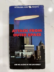 Attack From Outer Space (VHS, 1986) Aliens Sci Fi Video Vintage Interglobal - Picture 1 of 8