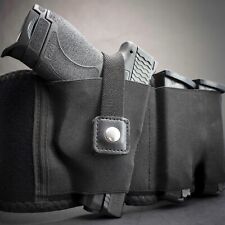 Belly Band Concealed Carry Holster Belt Gun Glock S&W Shield Sig Waist 2 Mag Bag
