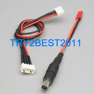 Spektrum DX7 Charge Cable JST Lipo NiCd NiMh Charger Plug for Transmitter - Picture 1 of 2