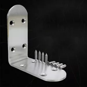 Brackets de esquina de 3 mm de espesor ángulo recto forma de L soporte de acero inoxidable nuevo - Imagen 1 de 4