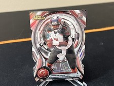 2015 Topps Finest Jameis Winston Atomic Rookie Die Cut Refractor - Chrome Saints