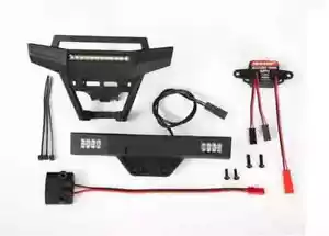 TRA9095 Traxxas Complete LED Light Set w/ F/R Bumpers Lights/ Power Supply: Hoss - Picture 1 of 1