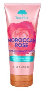 Tree Hut Moroccan Rose Body Lotion 9oz – Ceramide & Squalane, Softening, Long-La - Picture 1 of 6
