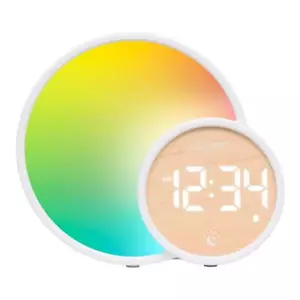 La Crosse Technology Alarm Clock Light Assist 15-Options Digital Bedside Modern - Picture 1 of 9