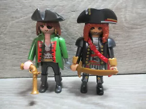Playmobil Figuren | 2x Piraten | Seeräuber bewaffnet für Piratenschiff - Picture 1 of 1