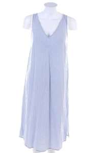 H&M MAMA Kleid Umstandsmode Streifen M graublau weiß - Bild 1 von 4