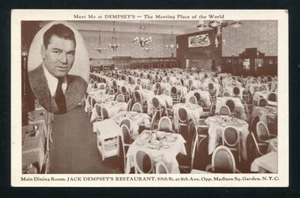 USA - JACK DEMPSEY HANDSIGNIERTE POSTKARTE - Bild 1 von 2