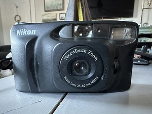 Nikon Nice Touch Zoom 35mm Point And Shoot Camera 35-60mm Used Condition Tested - Picture 1 of 4