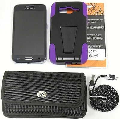 Samsung Galaxy Core Prime SM-S820L - Gray ( TracFone ) 4G LTE Android Smartphone - Image 1 of 4