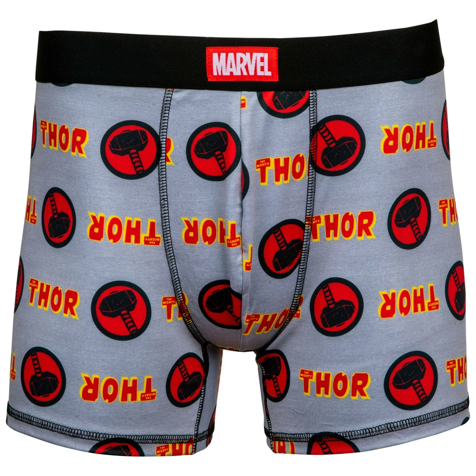 Ropa interior para hombre Thor Worthy calzoncillos boxer grises Foto 1 de 2