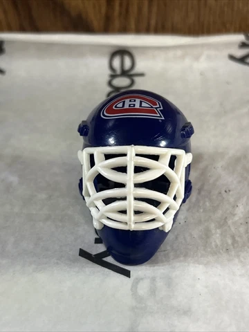 NHL Hockey Mini 1.5" Franklin Gumball Machine Goalie Helmet Montreal Canadiens Cover