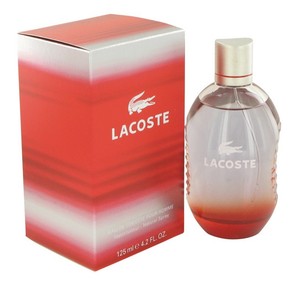 red lacoste perfume