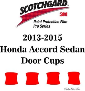 3M Scotchgard Paint Protection Film Pro Series Fits 2013 2015 Honda Accord Sedan - Picture 1 of 3