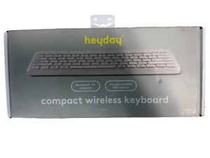 New HeyDay COMPACT WIRELESS KEYBOARD NEW!! - Picture 1 of 1