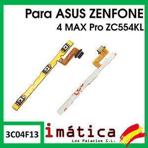 Button Of On & Volume For ASUS Zenfone 4 Max Pro Power Flex Cable