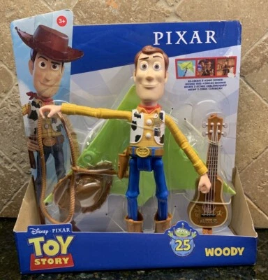 New! Disney Pixar Toy Story 25th Anniversary Edition Woody! Re-create 3 scenes! - Image 1 of 4