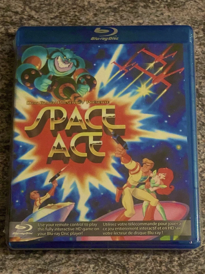 NEW! Space Ace (Blu-ray, Digital Leisure, Interactive Film, Bilingual Version) - Image 1 of 2