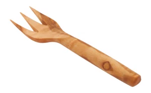 Redecker Antipasti Fork Olive Wood Small or Large - Picture 1 of 2