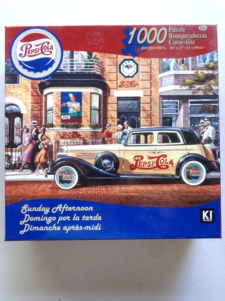 百事可乐复古 1000 件拼图 | 周日下午 — 第 1/1 张图片