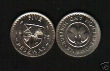 Ghana 5 PESWAS KM-15 1975 Coat of Arms Ghanian World Currency Coin USA SELLER