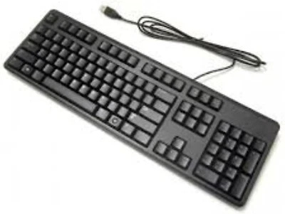 Dell 644G3 Black USB Wired Slim Desktop Keyboard - Image 1 of 4