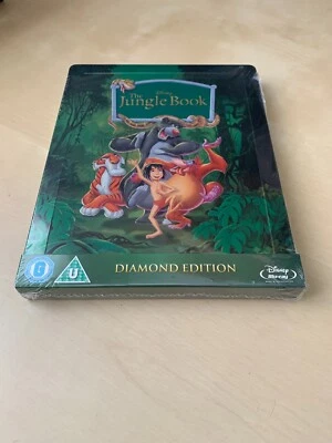 DISNEY The Jungle Book (1967) Zavvi Exclusive Blu Ray UK Steelbook (New/Sealed) - Image 1 of 3