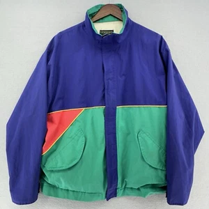 80er Linksport Gore-Tex Color Block Windbreaker Jacke Gr. M/L Vintage Kidcore Retro - Bild 1 von 10