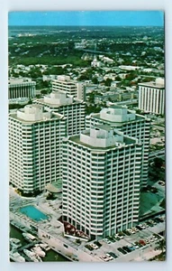 Postal de Miami, FL - Hotel Four Ambassadors - Publicada - Imagen 1 de 2