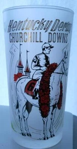Vintage 1962 Kentucky Derby vetro Julep smerigliato come nuovo - Foto 1 di 1