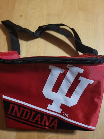 Indiana University Hoosiers Football Team Lunch Cold Carry All Bag New Tags Cover