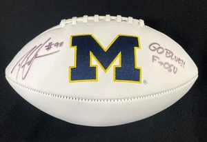Devin Gardner Signed & Inscribed "F-OSU" Michigan Wolverines Football JSA COA - Picture 1 of 6