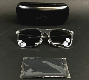 Coach Sunglasses HC8356 CD456 511181 Clear Silver Frames w/ Dark Gray Polarized - Picture 1 of 14