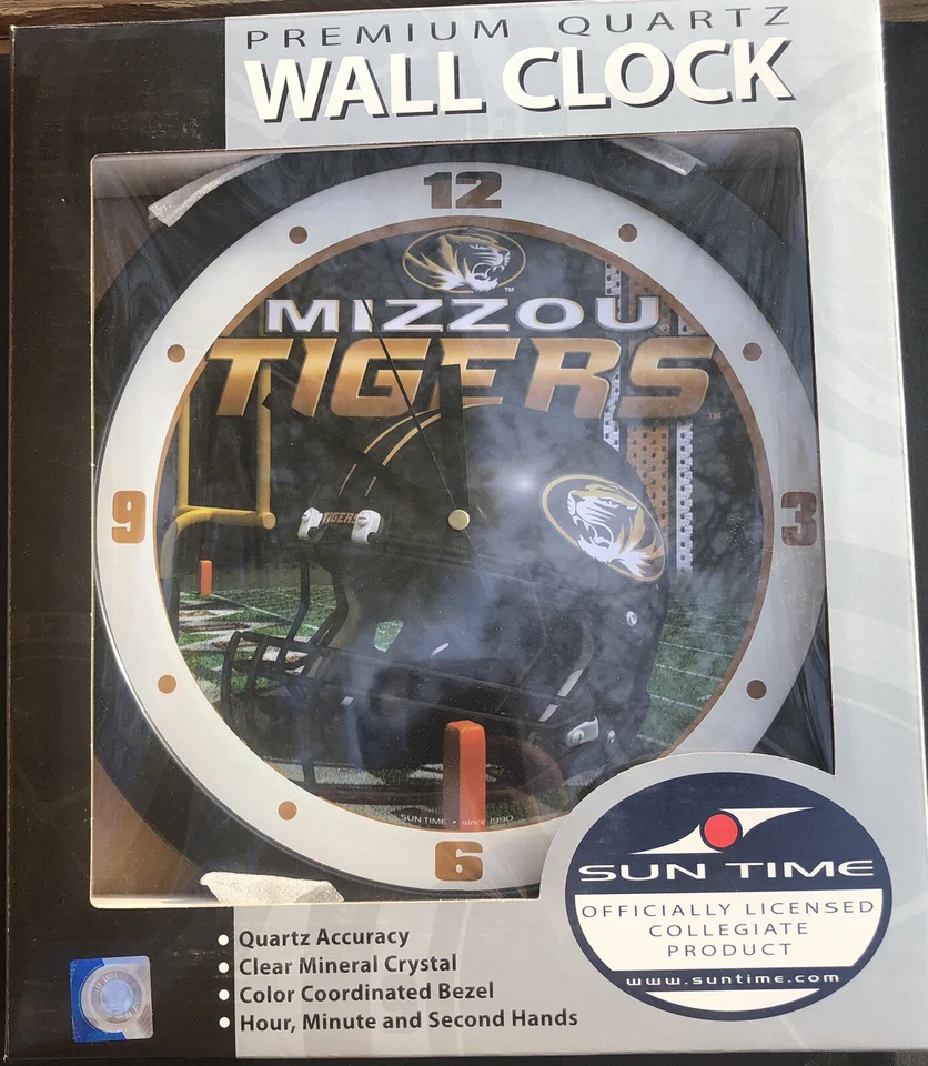 Reloj de pared premium Missouri Tigers Foto 1 de 1