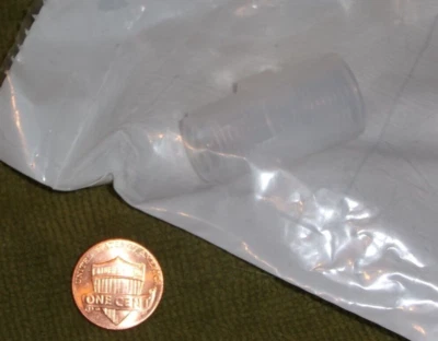 Teflon PFA Reducing Bushing Coupling 3/8" Male NPT to 1/4" Female NPT CLEANROOM - Image 1 of 4