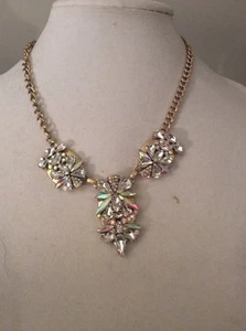 $ 54,50 J Crew Kristall Stapel Halskette Kristall #99 - Bild 1 von 3