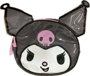 Lunch Bag - Hello Kitty - Kuromi Head Shape Face 3D Girls Tote NEW - Picture 1 of 2