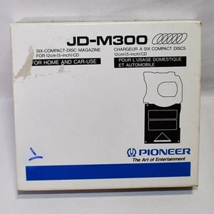 Pioneer Six Compact Disc Magazine JD-M300 For 5 Inch CD's Car & Home Use New 425 - Picture 1 of 5