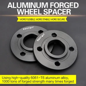 2Pieces PCD 4x108 CB 63.4mm Wheel Spacer Adapter Ford Fiesta/ST Focus Ecosport - Picture 1 of 28