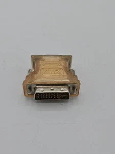 CONVERTITORE DA DVI 24+5 MASCHIO A VGA 15 PIN - FEMMINA DVI TO VGA - Picture 1 of 3