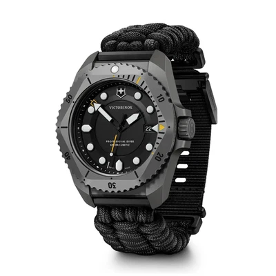 Reloj Victorinox Dive PRO Cuarzo 43 mm Pulsera Negra Esfera Negra Mate 241993.1 Foto 1 de 2