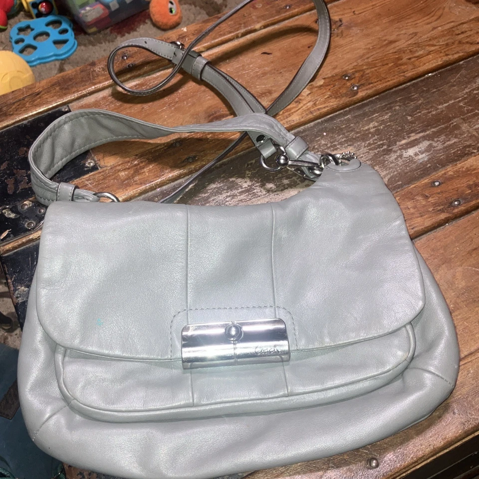 COACH Kristin Leather Hobo Shoulder Purse Handbag  L1176-19293 tan - Image 1 of 1