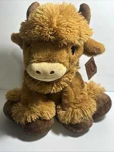 Fiesta Daisy Duke Highland Kuh groß 16 Zoll Plüsch Vernon C22435 mit Etikett braun - - Bild 1 von 9
