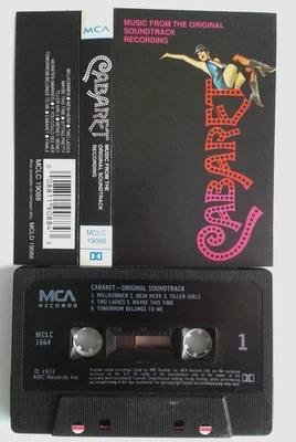 Cabaret  Music From The Original Sound Track Recording Cassette 1972 . - Image 1 of 2