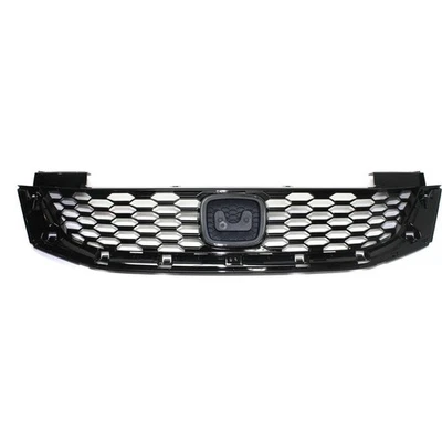 For 2013-2015 New Grille HONDA Fits ACCORD Assembly 2-Door Coupe Black CAPA Foto 1 de 4