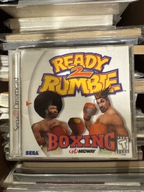 Ready 2 Rumble Boxing - Sega Dreamcast - Complete in Box CIB 1999 Tested VGC